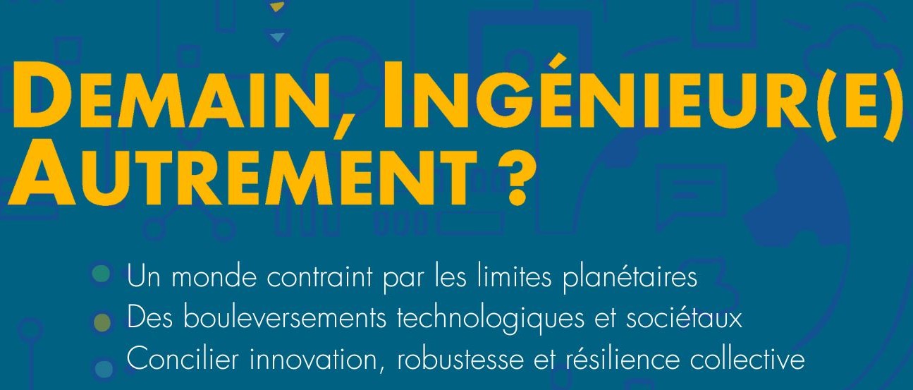 Confrence "Demain, Ingnieur autrement" - le mardi 25 novembre en prsentiel 